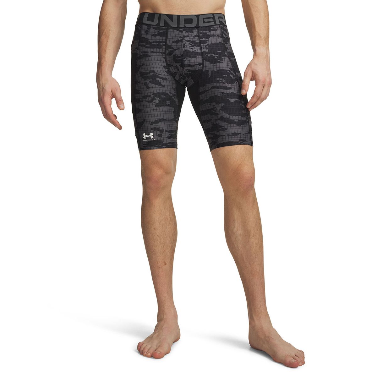 UNDER ARMOUR - Primera Capa Inferior Hombre Heatgear Printed Negro UNDER ARMOUR