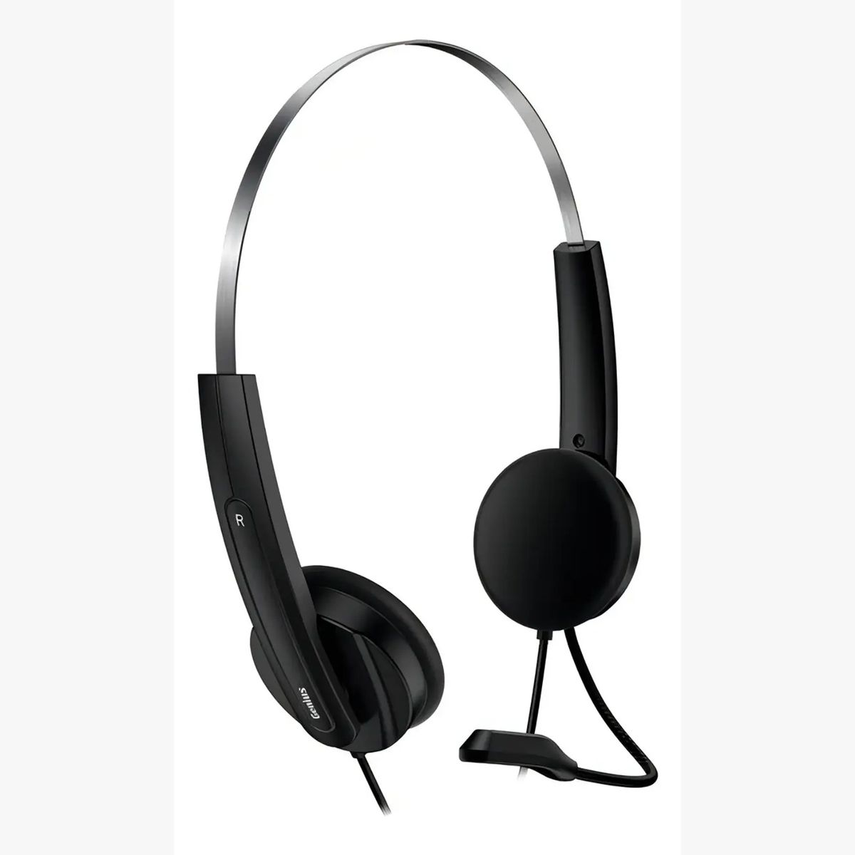 GENIUS - Auriculares Genius Hs-220u Usb Con Micrófono 2,4 Mts Negro Call Center Copilot