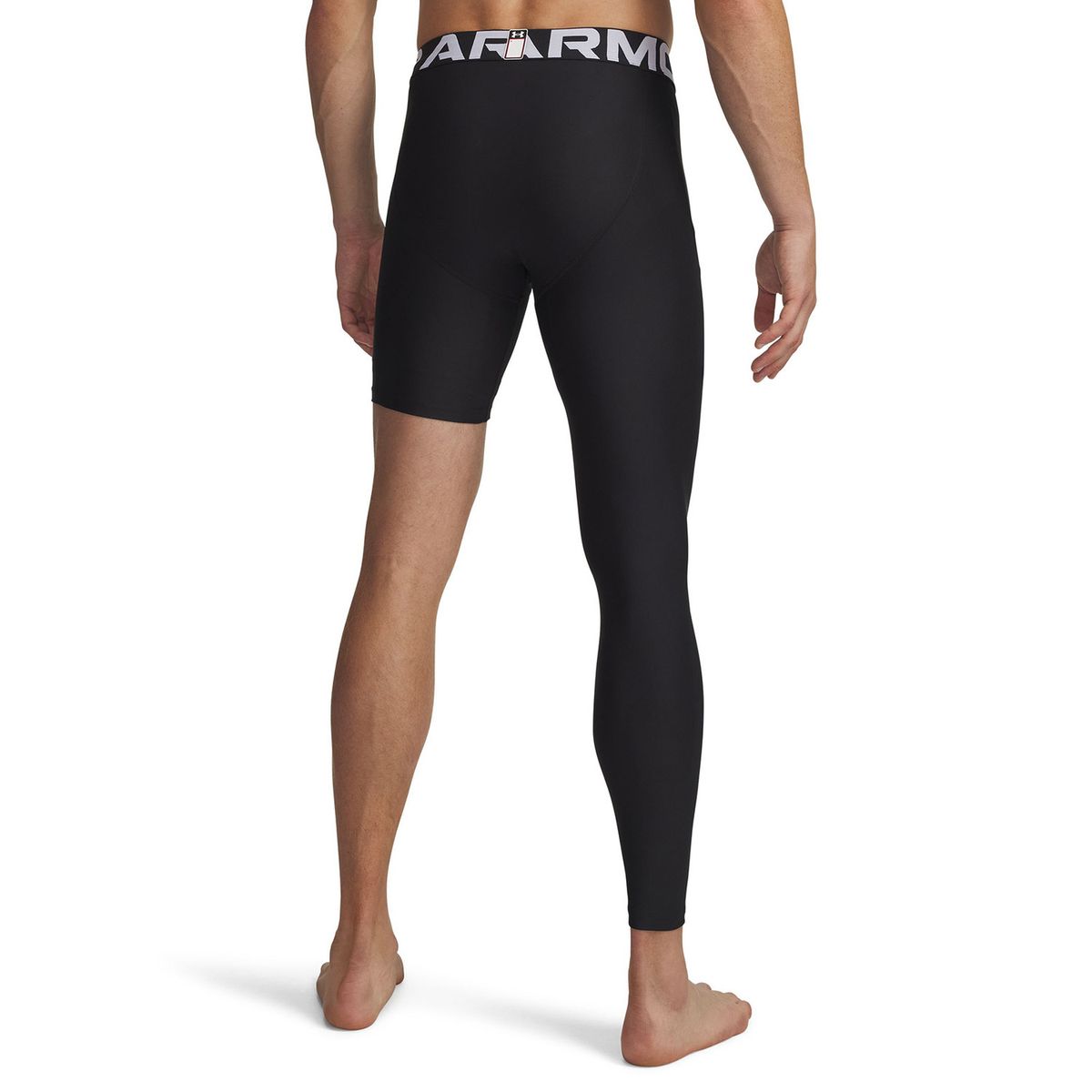 UNDER ARMOUR - Primera Capa Inferior Hombre Hg Asymm Right Leggings Negro UNDER ARMOUR