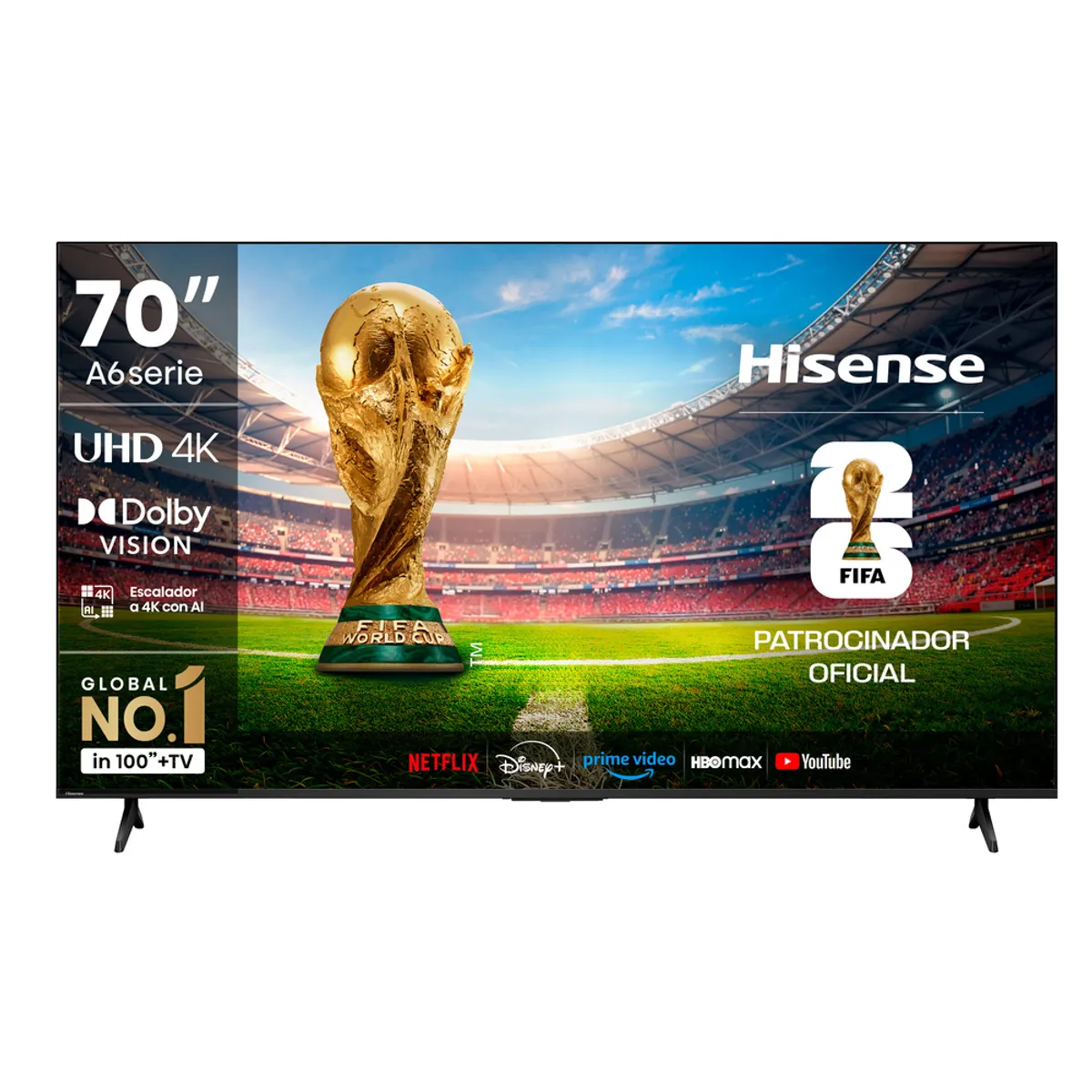 HISENSE - SMART TV 70 4K UHD 70A6NV