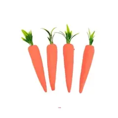 GENERICO - Zanahorias de pascua 4pcs 19cm