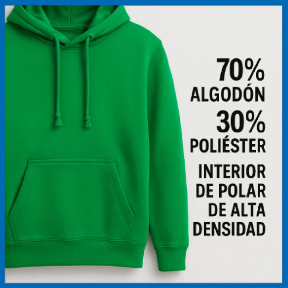 ANDESLAND OUTDOOR APPAREL - Polerón canguro con capucha Unisex