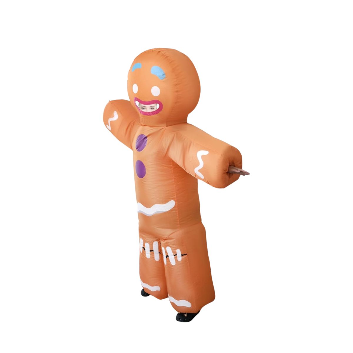 GENERICO - Disfraz Galleta De Jenjibre Inflable