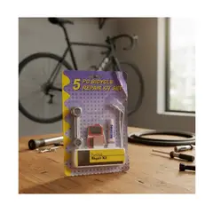 GENERICO - Kit De Reparación Rueda De Bicicleta 5 Piezas