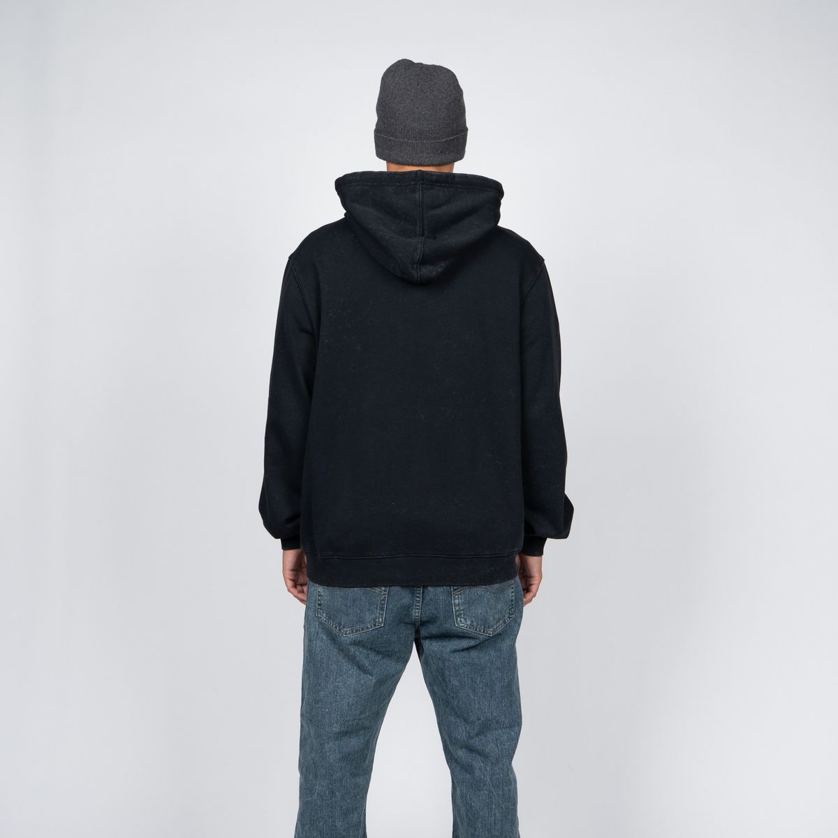 NIXON - Polerón Hoodie Nixon Men Tiny Logo Black