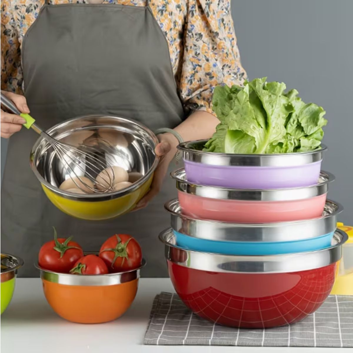 GENERICO - Bowl Acero Inoxidable Surtido 30 Cm Cocina Multiuso Resistente