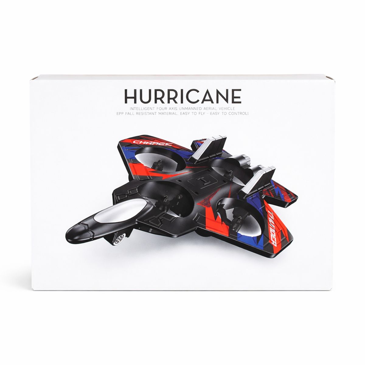 GENERICO - Drone Quadcopter Avion Juguete A Control Remoto Vuelo Facil Rojo