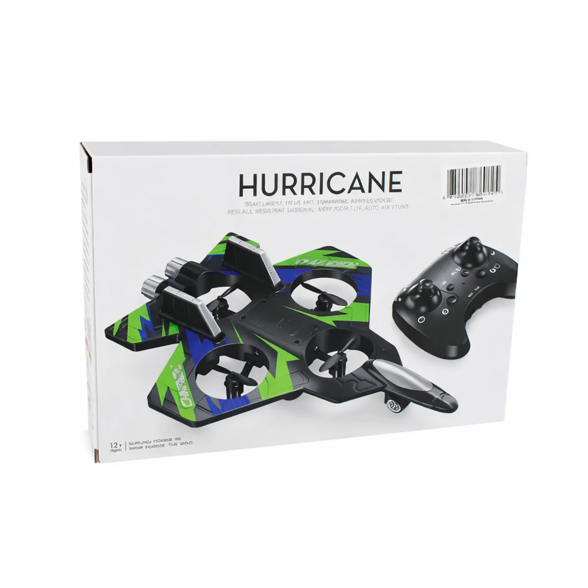 GENERICO - Drone Quadcopter Avion Juguete A Control Remoto Vuelo Facil Rojo