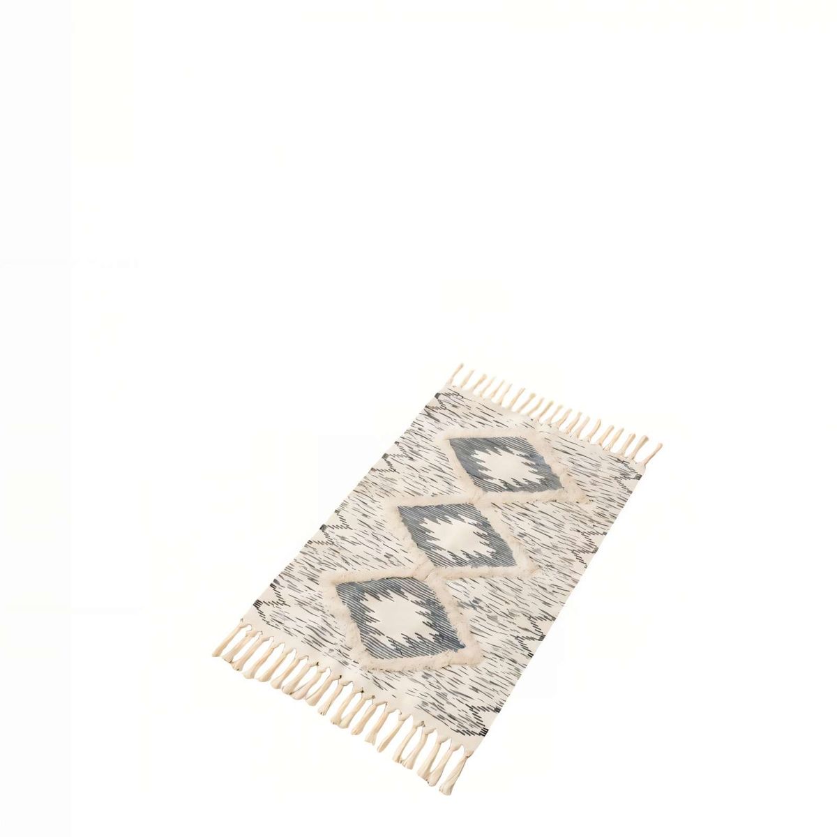 GENERICO - ALFOMBRA BAJADAS DE CAMA 60CMX90CM  BOHO DECORATIVAS 4