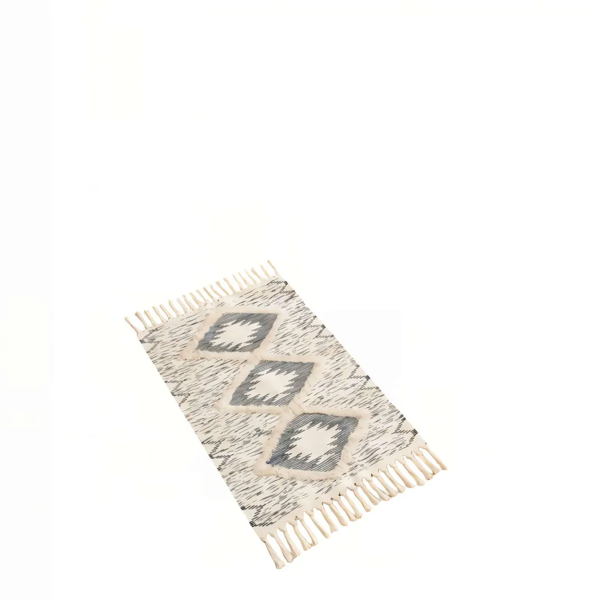 GENERICO - ALFOMBRA BAJADAS DE CAMA 60CMX90CM  BOHO DECORATIVAS 4