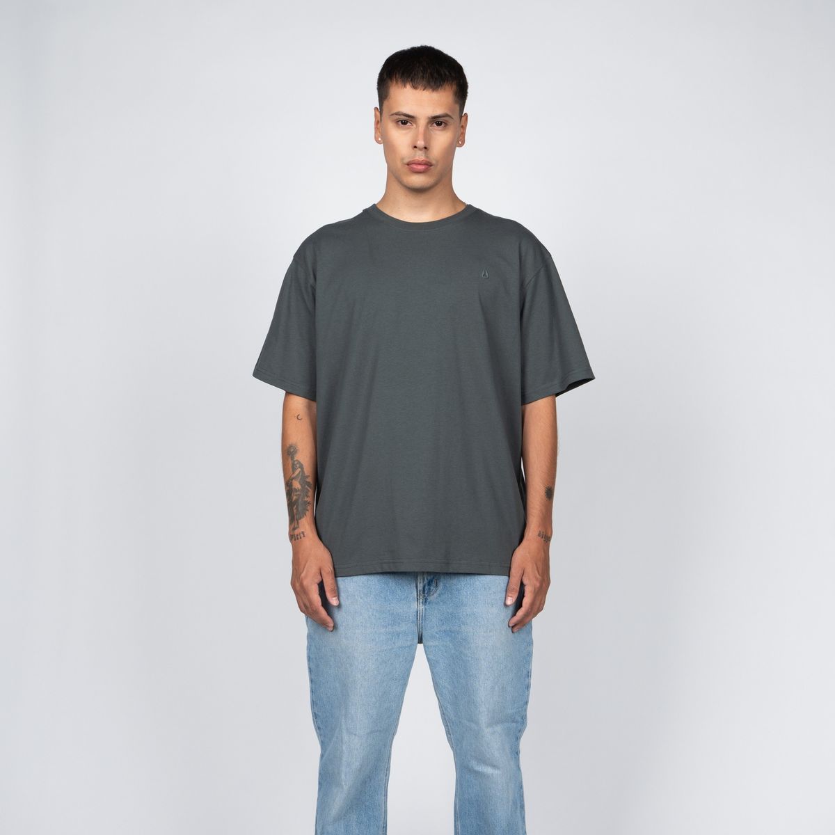 NIXON - Polera Nixon Men Pistons Green