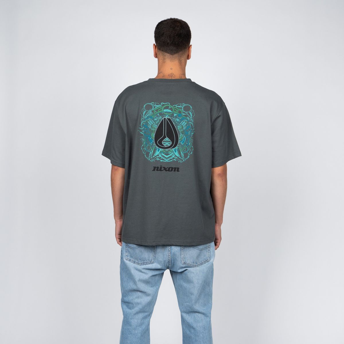 NIXON - Polera Nixon Men Pistons Green