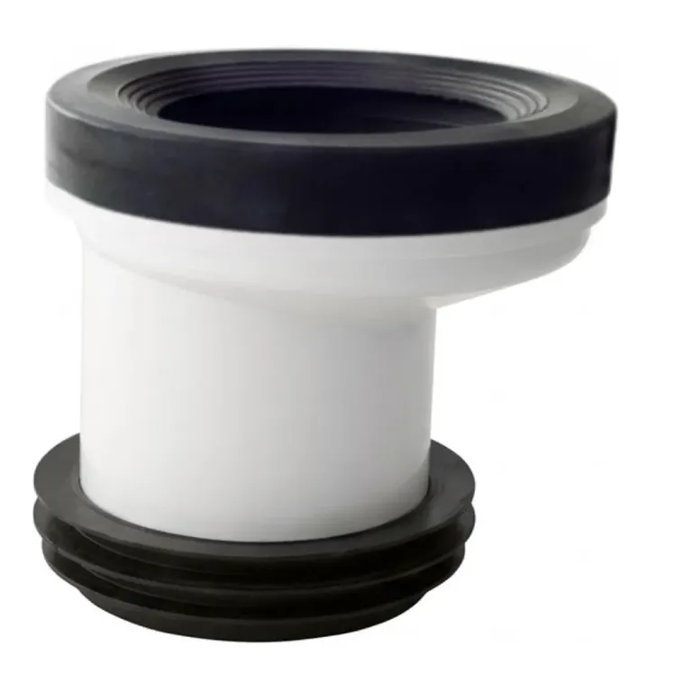 Manguito Wc Excentrico 110mm Con Junta Y Adaptador