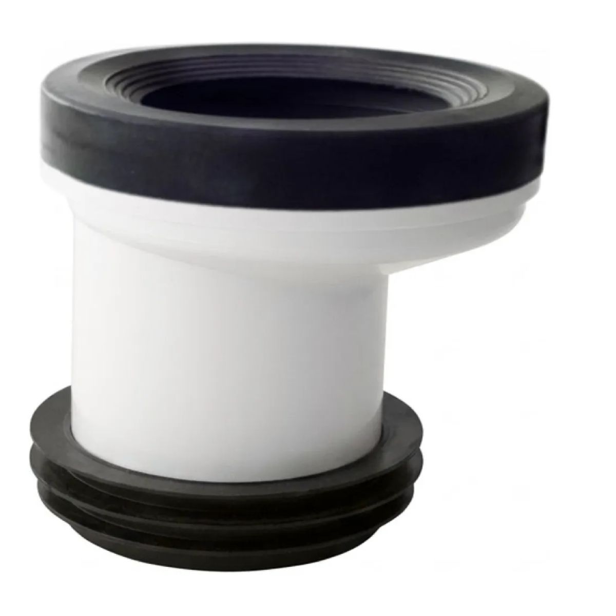 HOFFENS - Manguito Wc Excentrico 110mm Hoffens Con Junta Y Adaptador