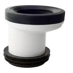 HOFFENS - Manguito Wc Excentrico 110mm Con Junta Y Adaptador