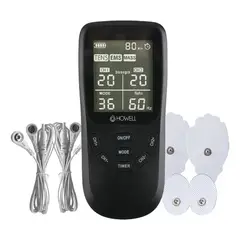 GENERICO - Tens Ems Muscular 36 Modos Electroestimulador Dual BELUG