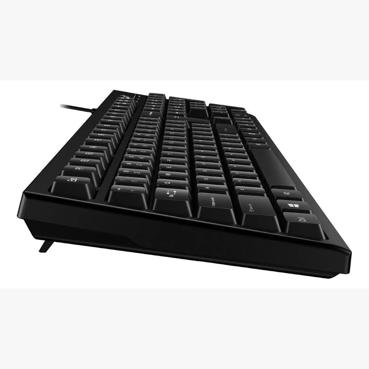 GENIUS - Teclado de una mano Genius Smart QWERTY español color negro Modelo KB-100