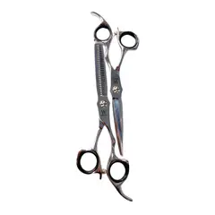 WMARK - Set de Tijeras Pro D96-PS026 6″ Con Estuche Y Peineta