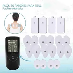 GENERICO - Parches Electrodos Tens Electroestimuladores 20 U BELUG