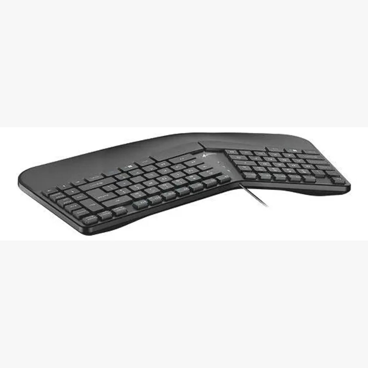 GENIUS - Teclado Genius Ergo Kb-700 Ctecla Copilot Usb Sp Negro Idioma Español Latinoamérica