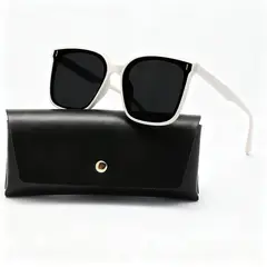 POLASUP - Gafas de sol unisex clásicas y elegantes con montura grande
