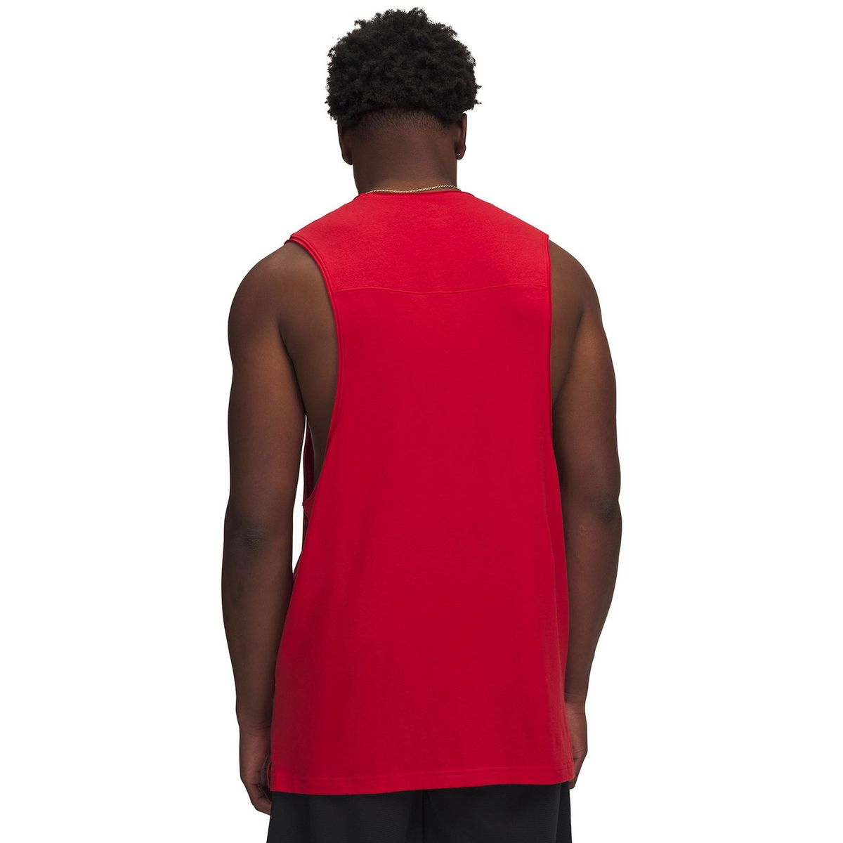 UNDER ARMOUR - Polera S/M Hombre Hoops Training Tank Polera Rojo UNDER ARMOUR