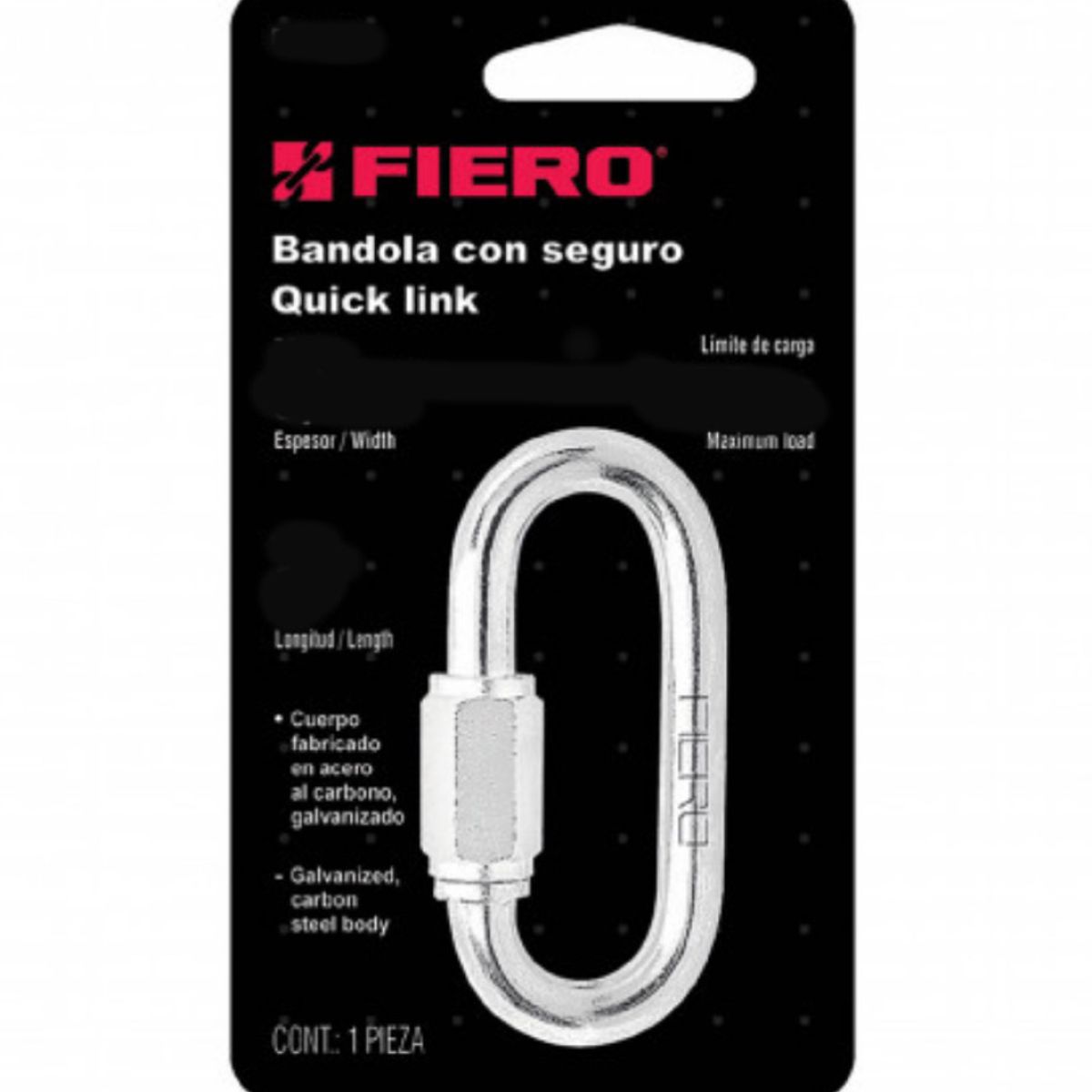 TRUPER - UNION CADENA 5/16X 3 800KG FIERO