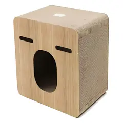 GENERICO - Casa rascador armable para gatos