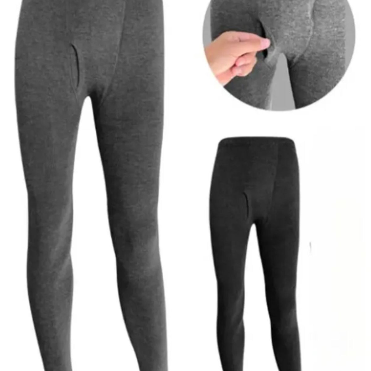 AGW - Pack 2 Calzas Invierno Primera Capa Hombre