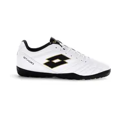 LOTTO - Zapato de Baby Fútbol Hombre - Stadio TF Blanco Negro