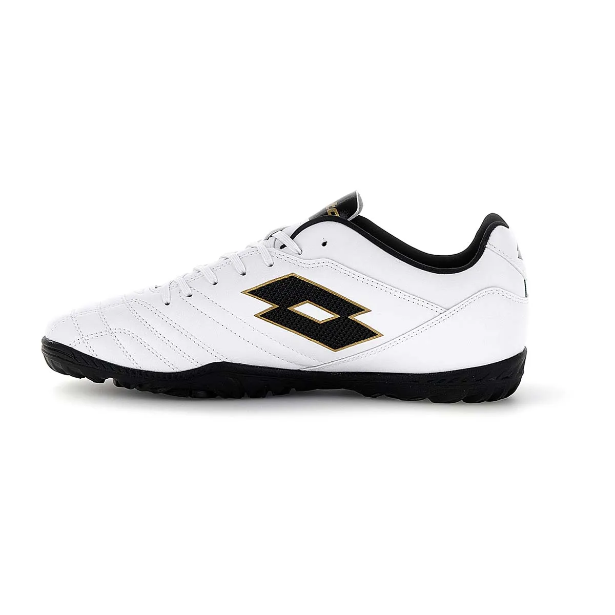 LOTTO - Zapato de Baby Fútbol Hombre Lotto - Stadio TF Blanco Negro