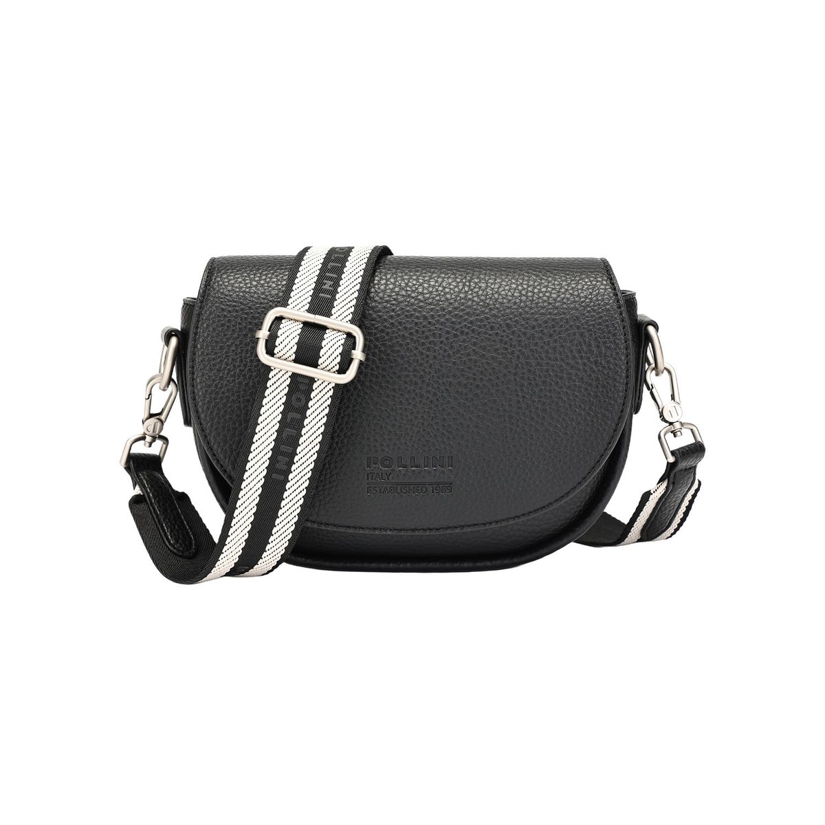 POLLINI - Cartera Bandolera Casual Negro Pollini