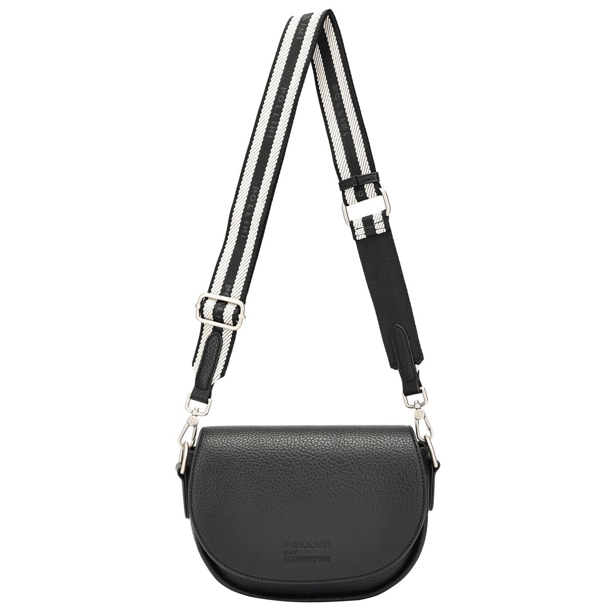POLLINI - Cartera Bandolera Casual Negro Pollini