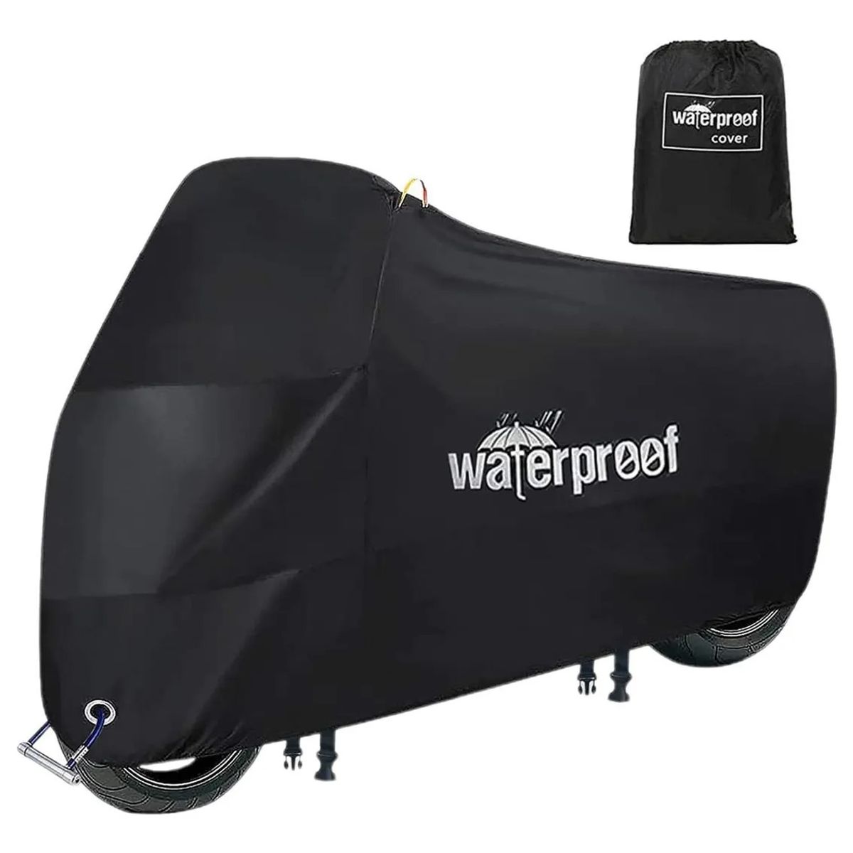 GENERICO - Carpa Cobertor Funda Para Bicicleta Impermeable 110 X 200cm