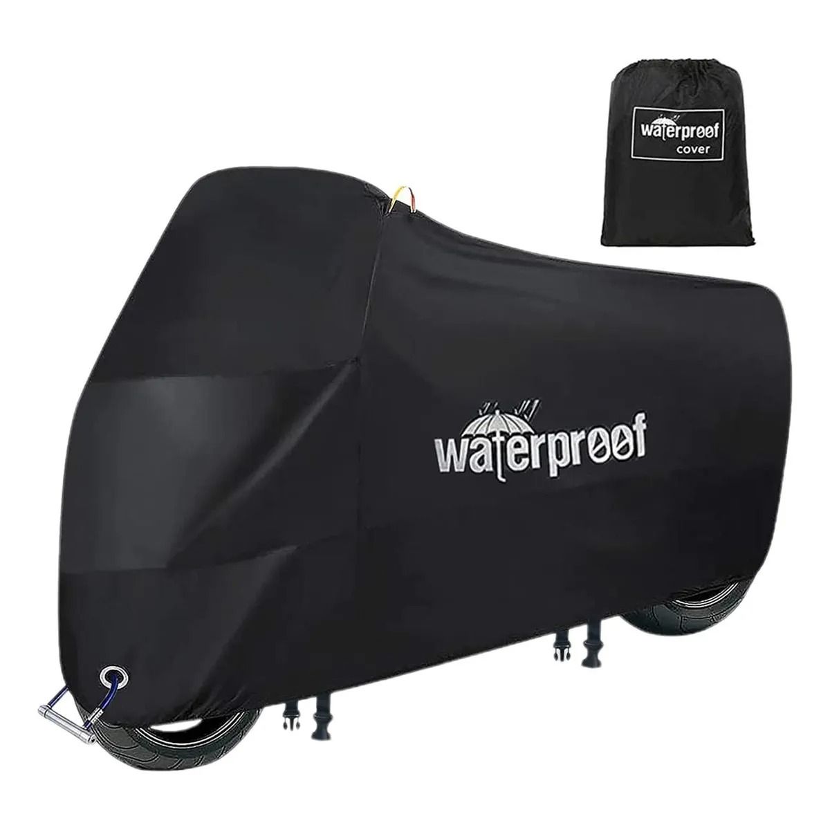 GENERICO - Carpa Cobertor Funda Para Bicicleta Impermeable 110 X 200cm
