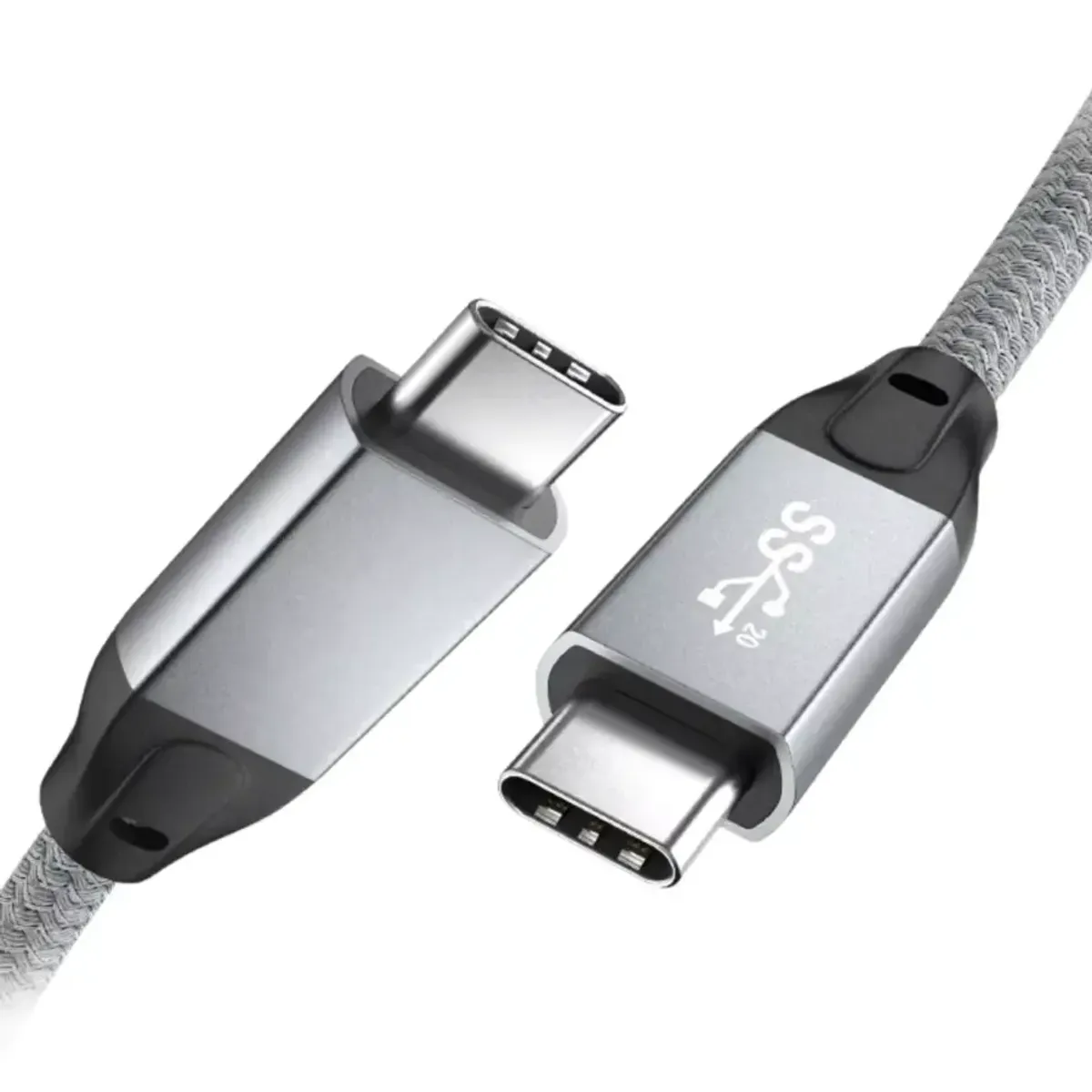 OEM - Cable Carga Rápida USB-C a USB-C, 100W, 20Gbps, 4K, 1.2Mts