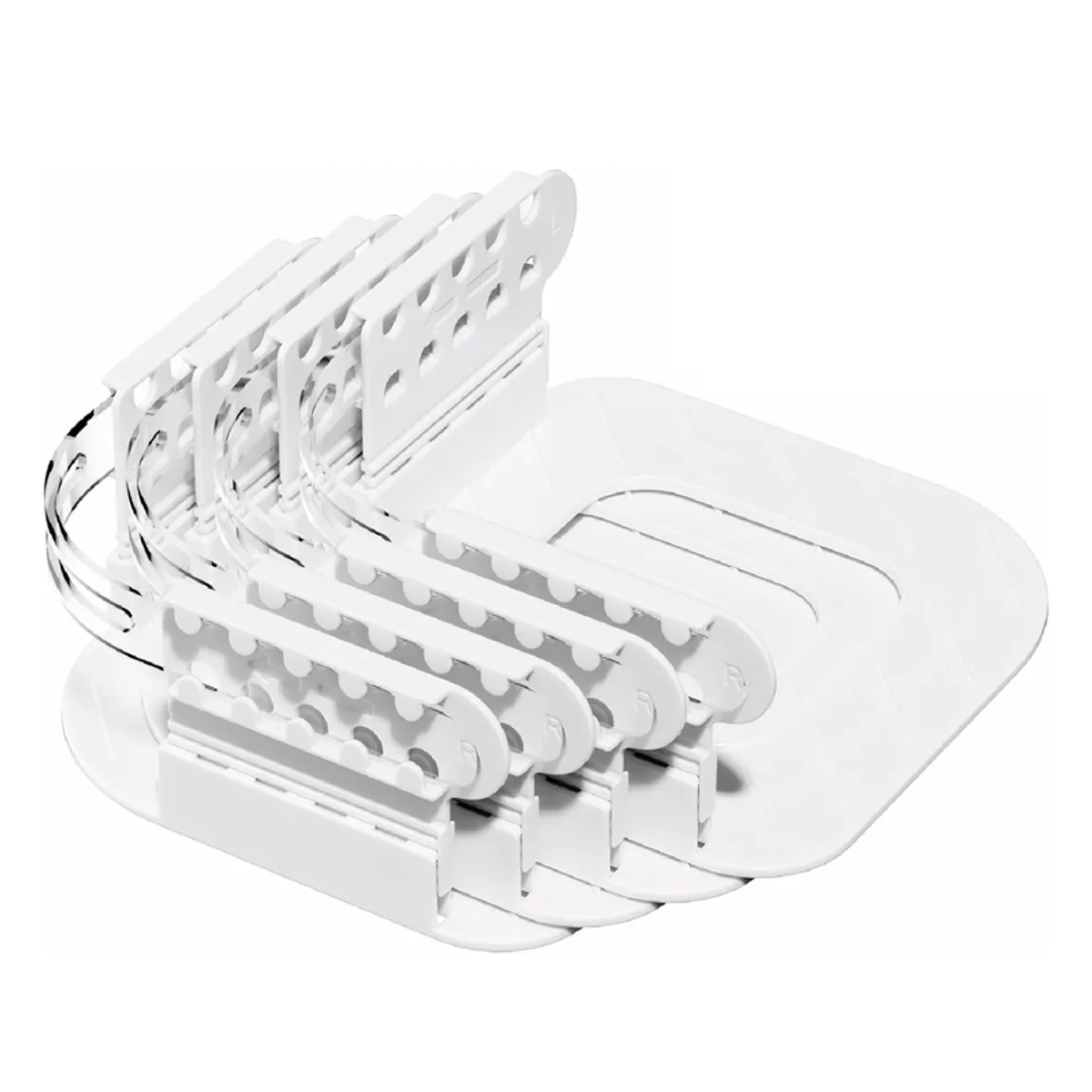 WAKESHOME - Set de 4pcs Clips Sujetadores De Sábanas Soportes De Esquinas