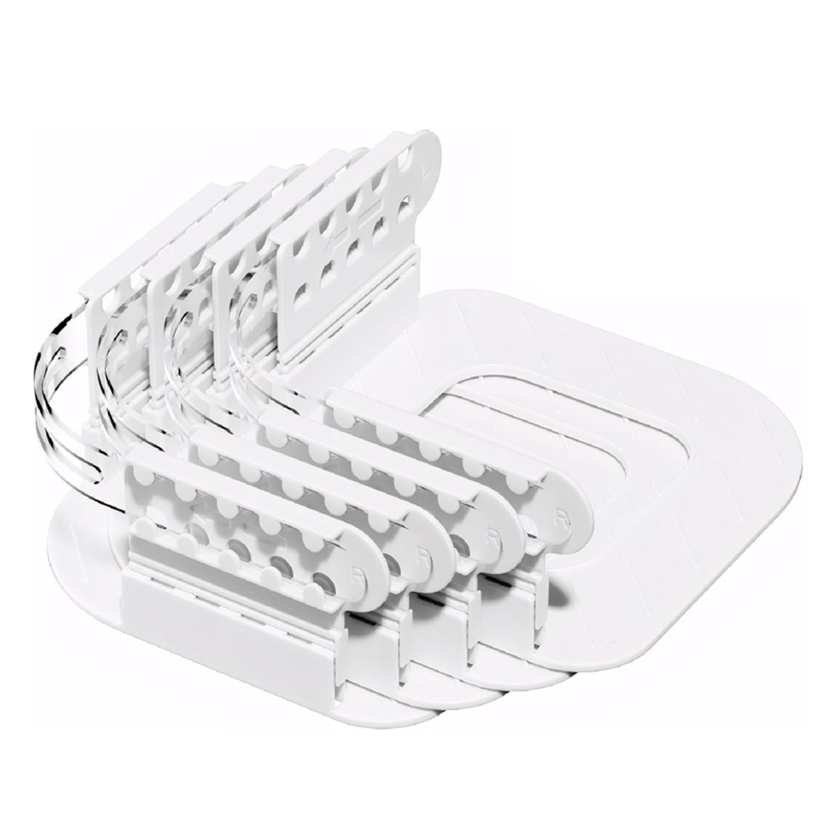 WAKESHOME - Set de 4pcs Clips Sujetadores De Sábanas Soportes De Esquinas