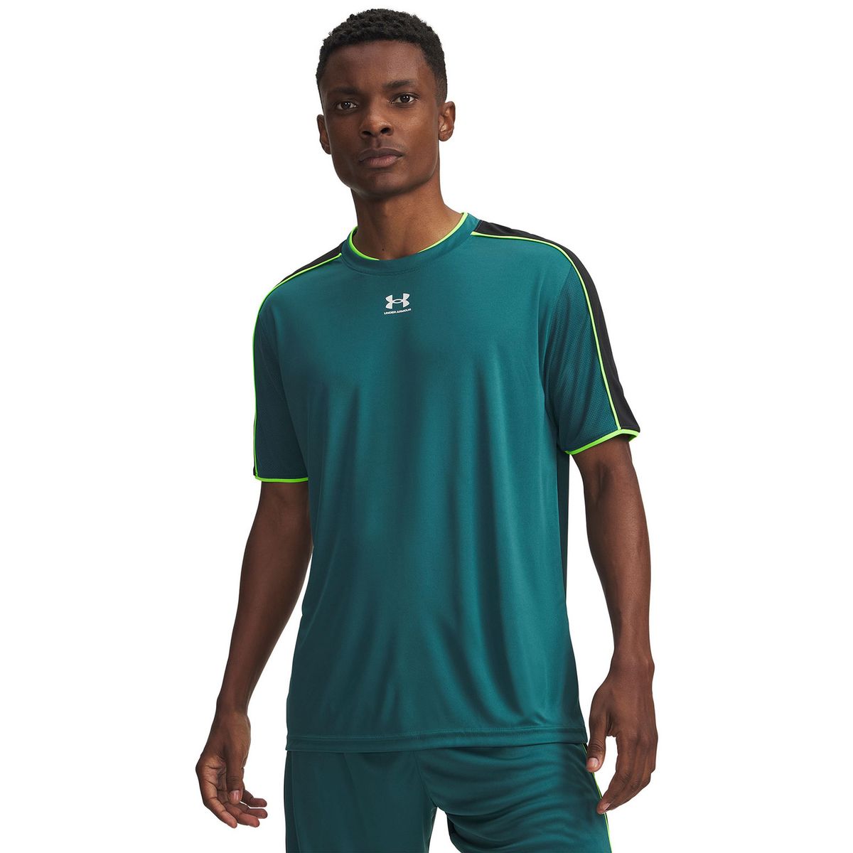 UNDER ARMOUR - Polera M/C Hombre M Challenger Train Ss Polera Verde UNDER ARMOUR