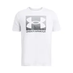 UNDER ARMOUR - Polera M/C Hombre Boxed Sportstyle Polera Blanco