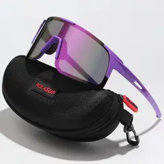 POLASUP - Lentes de Sol Deportivos Polarizados UV400 Unisex pesca correr ciclismo marathon