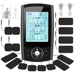 GENERICO - Tens/ems Electroestimulador Muscular Massage 36 Modos 8pads