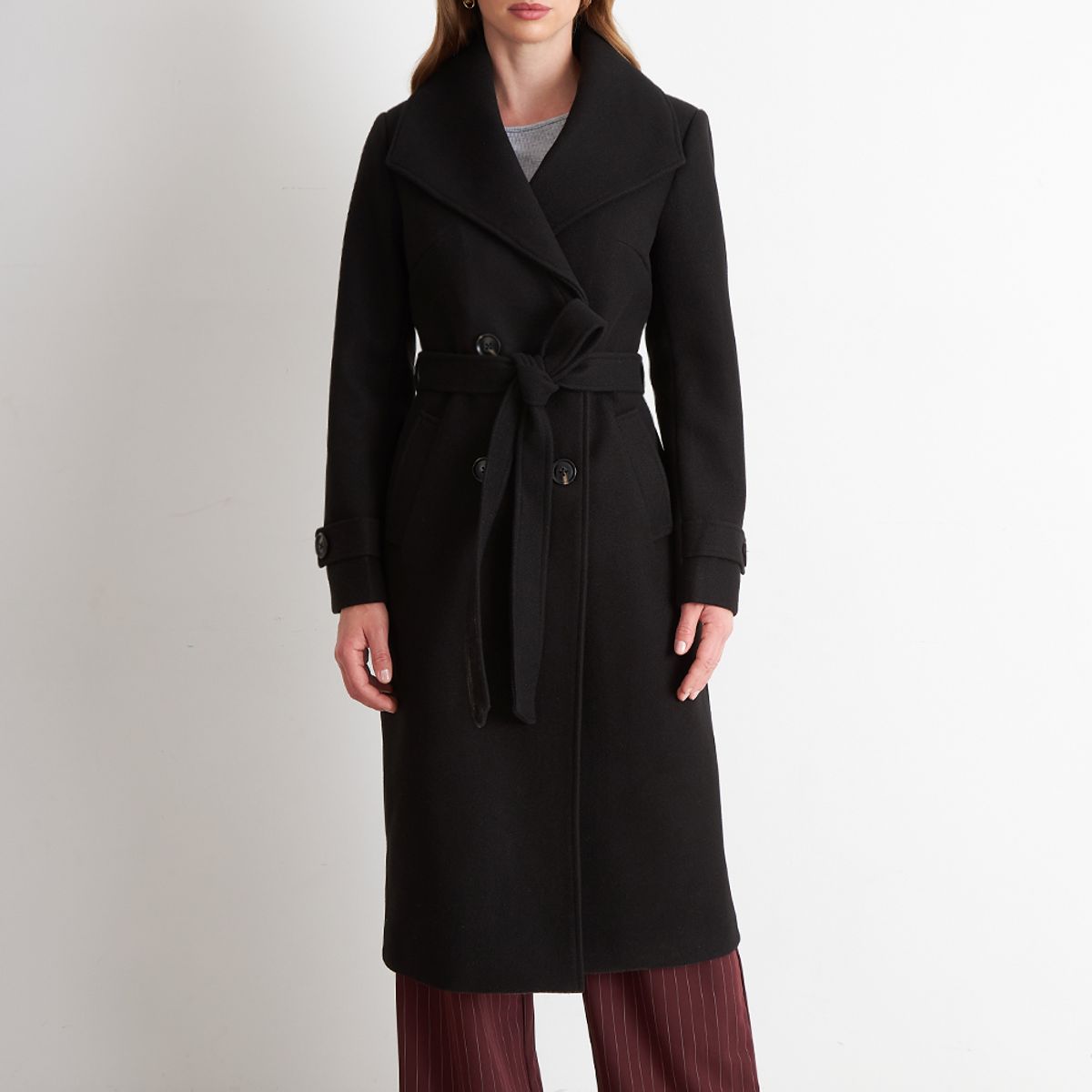 NICOPOLY - Abrigo Largo Lazo Negro Nicopoly