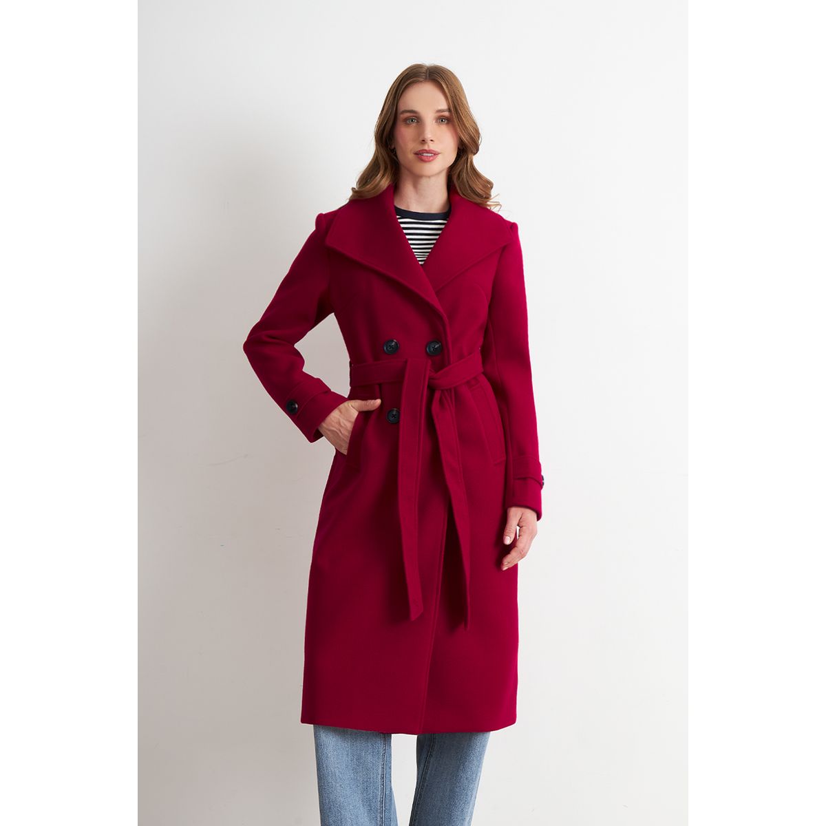 NICOPOLY - Abrigo Largo Lazo Rojo Nicopoly