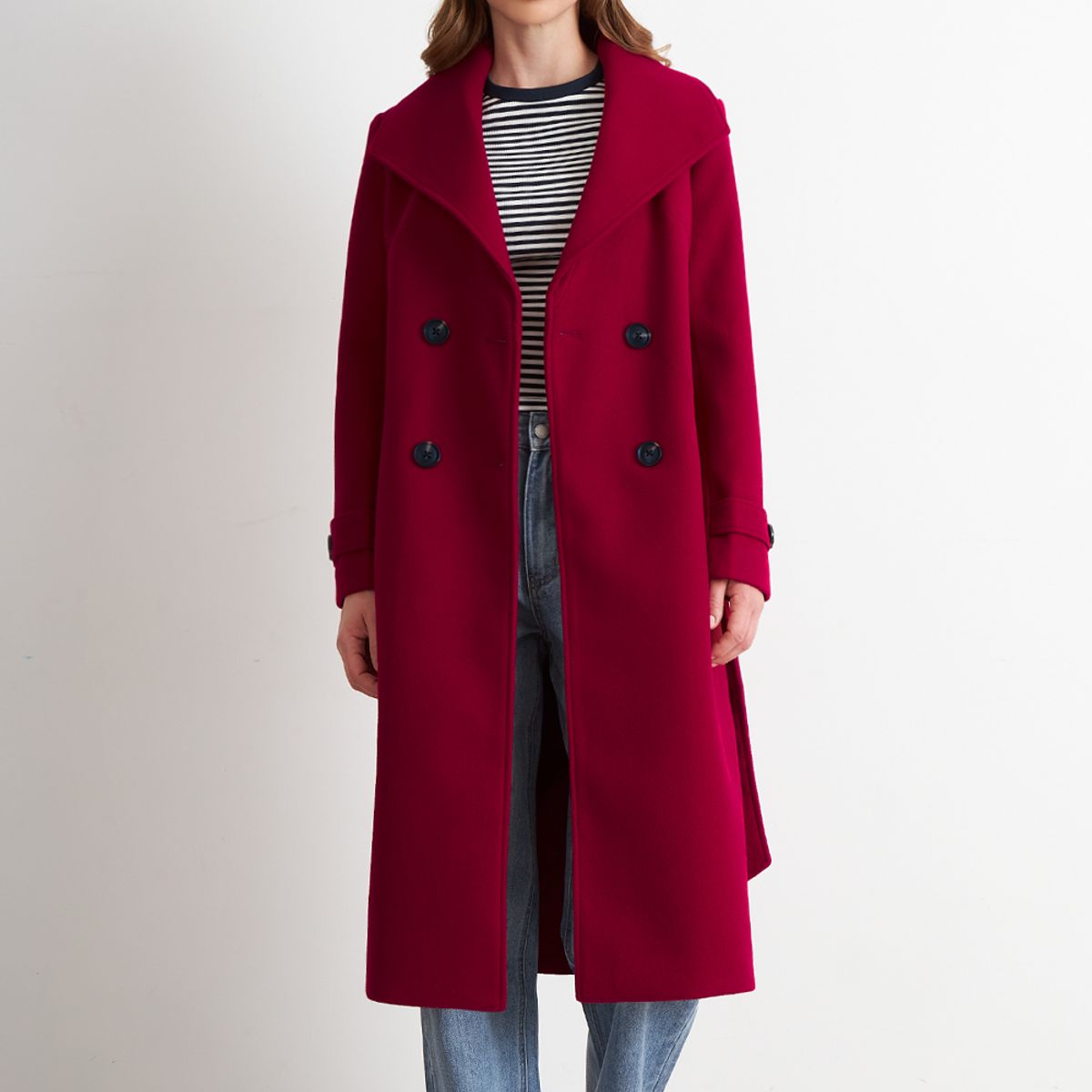 NICOPOLY - Abrigo Largo Lazo Rojo Nicopoly