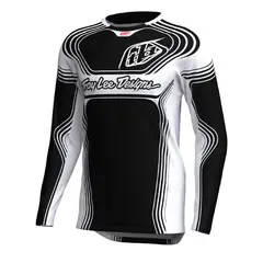 TROY LEE DESIGNS - POLERA GP PRO STREAMLINE BLACK WHITE