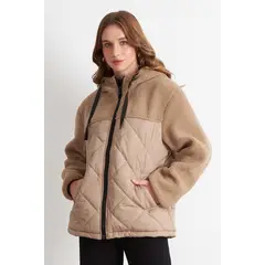 NICOPOLY - Chaqueta Mitad Chiporro/Parka Khaki