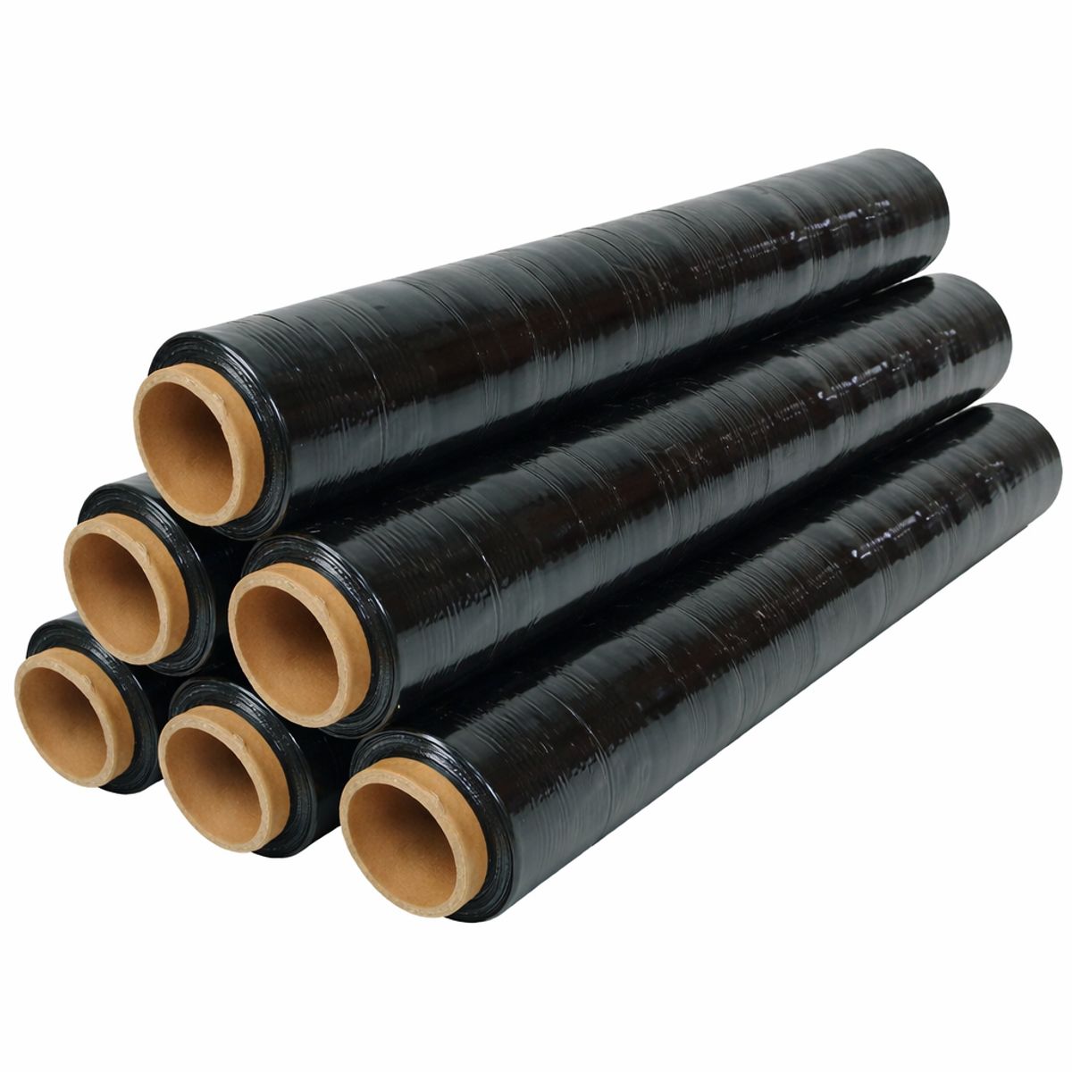 RAYUN - Pack 6 Film Embalaje Negro (738 Mt) Rayun