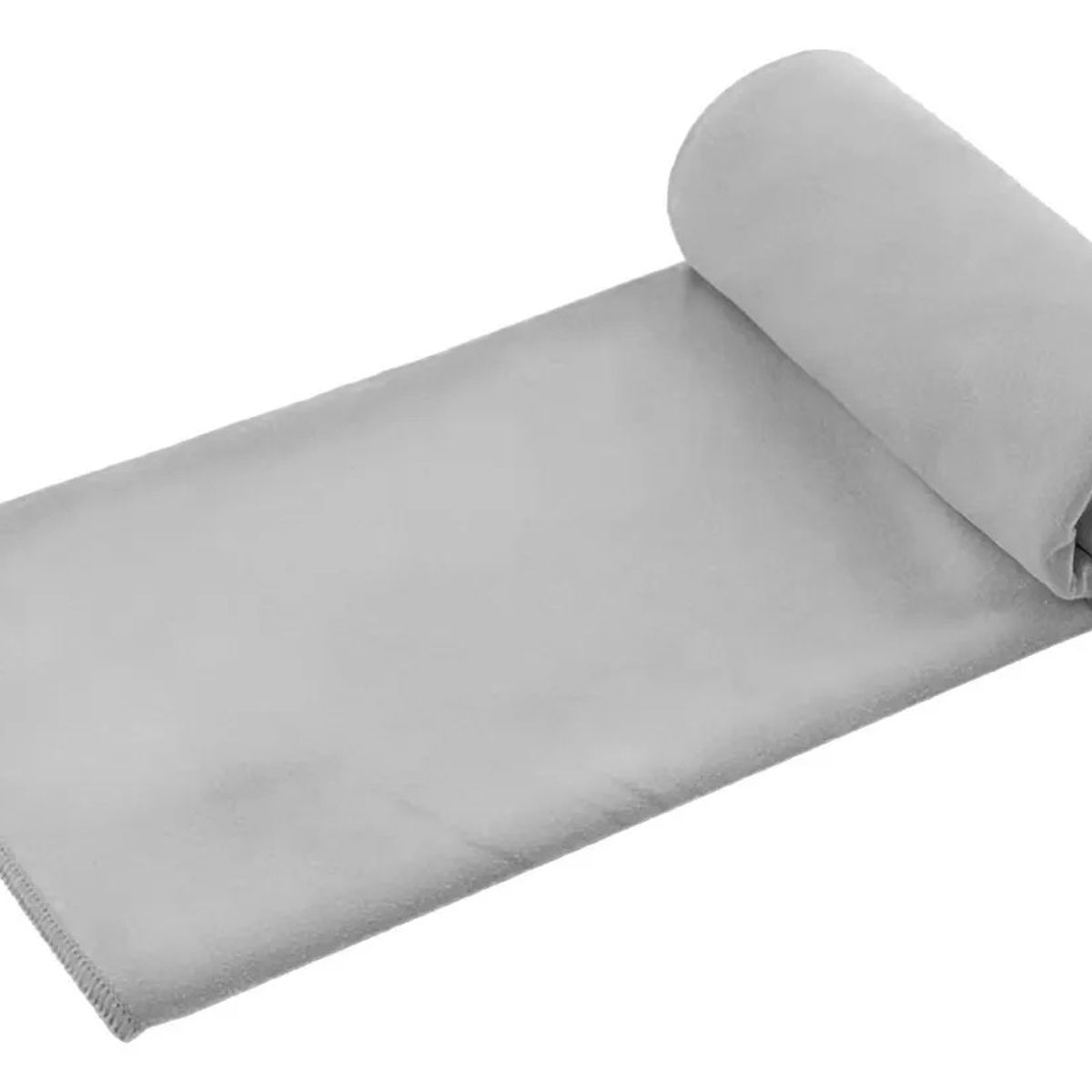 GENERICO - Toalla Microfibra Secado Rapido Antibacteriana 40x80cm Color Gris