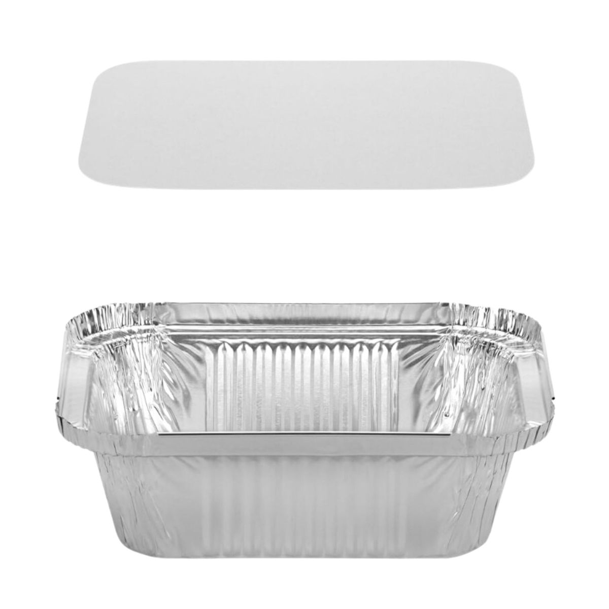 OMNIPACK - Envase Aluminio C10 c Tapa Termolaminada 60 Unidades